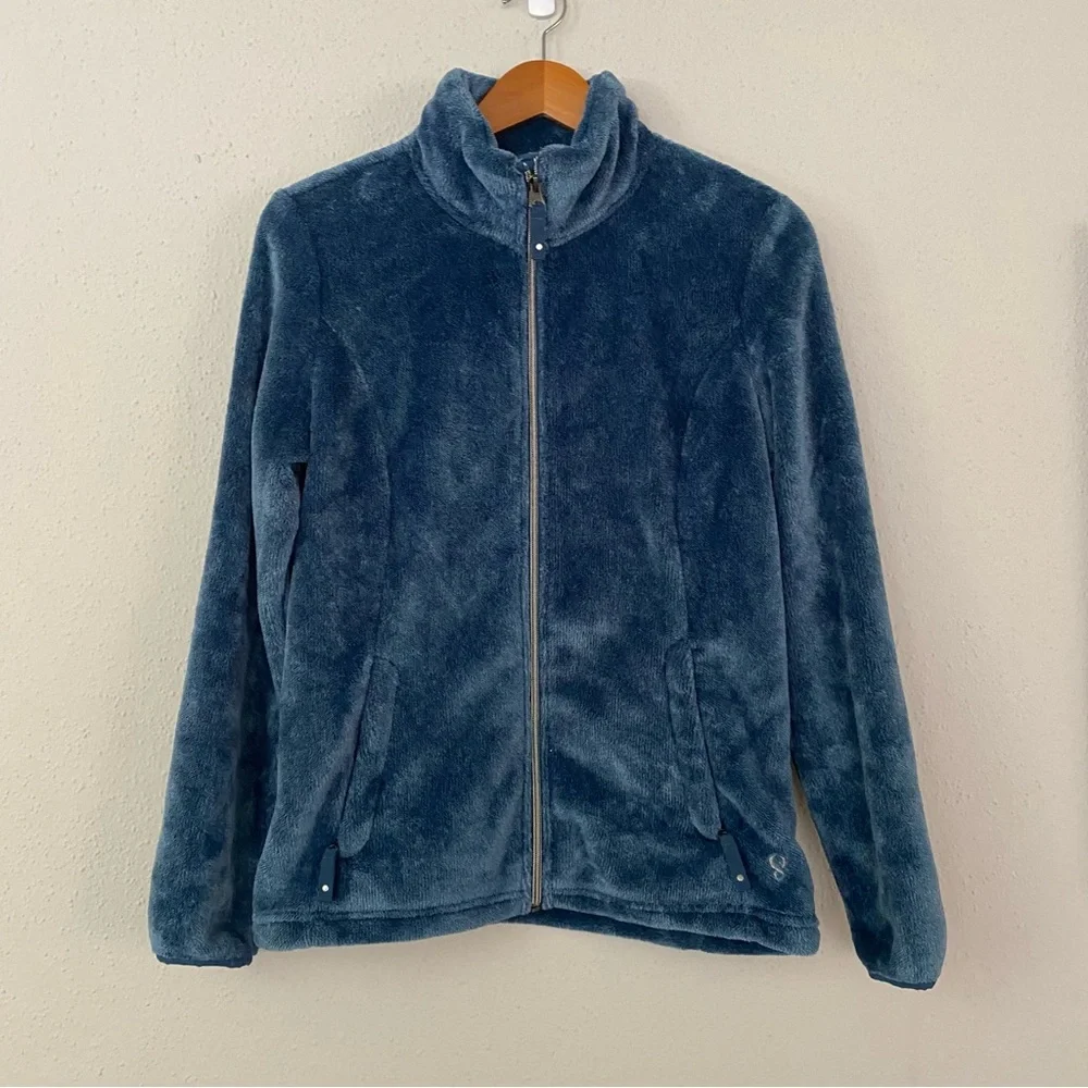 Stoic Faux Fur Zip Up Jacket - Picture 1 of 5